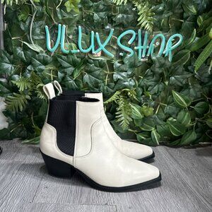 Everlane Womens The Day  Weather Boots Bone White Size 9